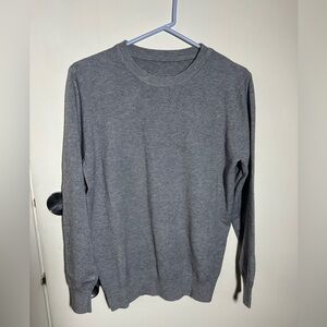 Gray Long Sleeve Sweater